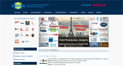Desktop Screenshot of esisa.ac.ma